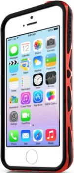 Чехол для iPhone 5/5S ITSKINS Venum Reloaded Black Red Чехол для iPhone 5/5S ITSKINS Venum Reloaded Black Red
